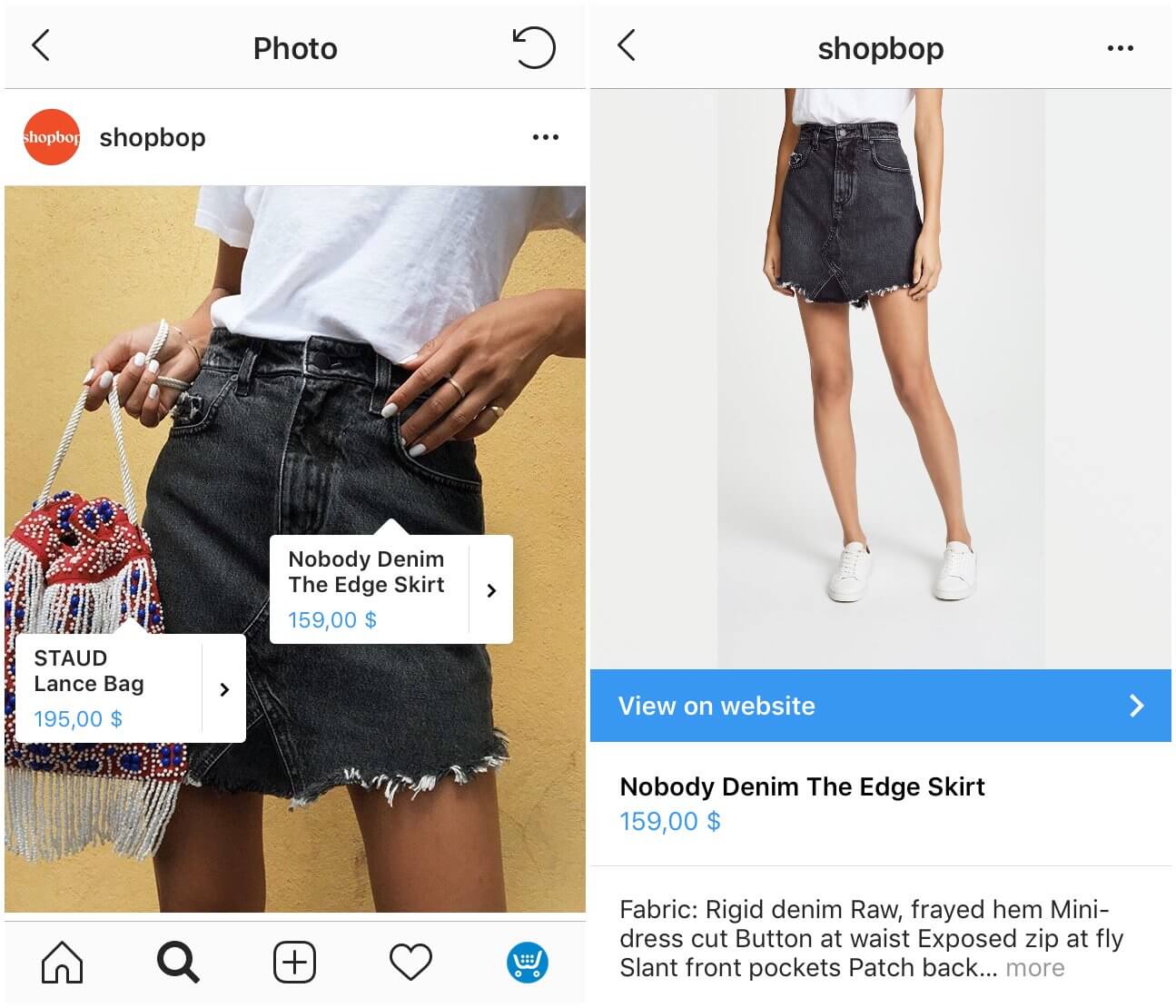 digital merchandising in social platform