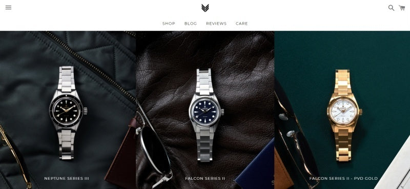 lorier watch store layout familiar digital merchandising