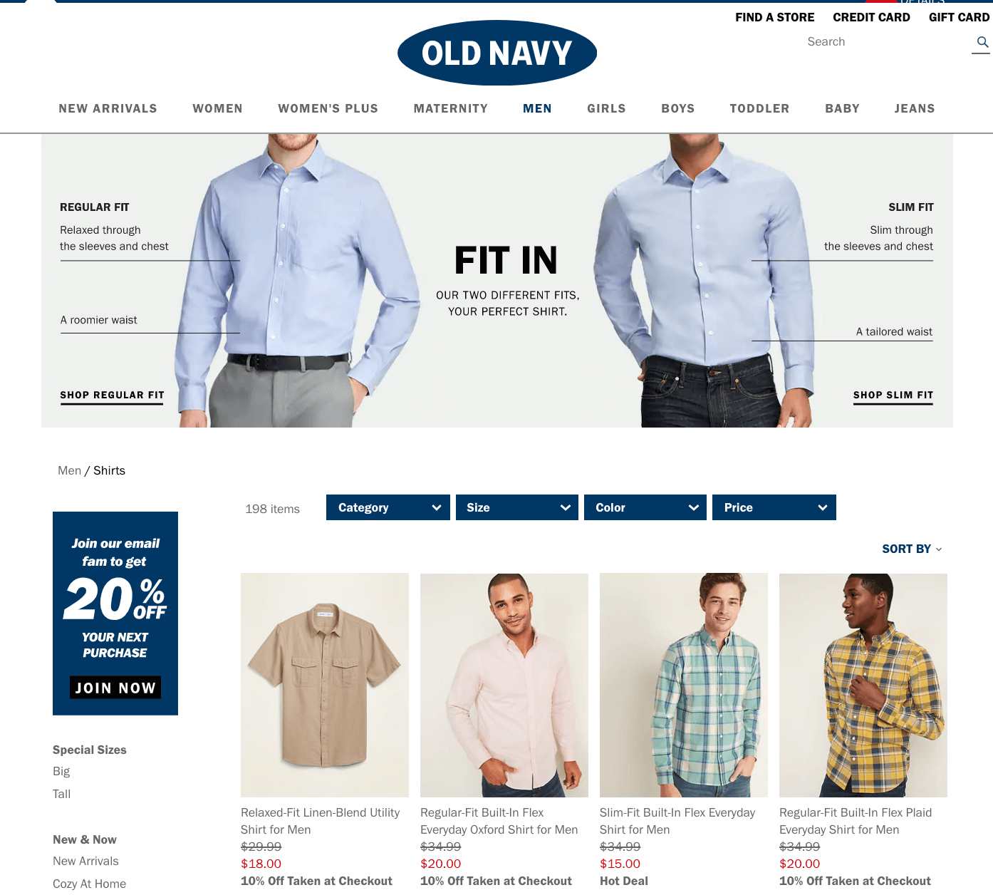 old navy collection image description