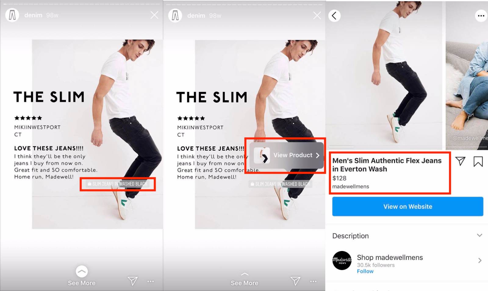 social commerce the slim product tags