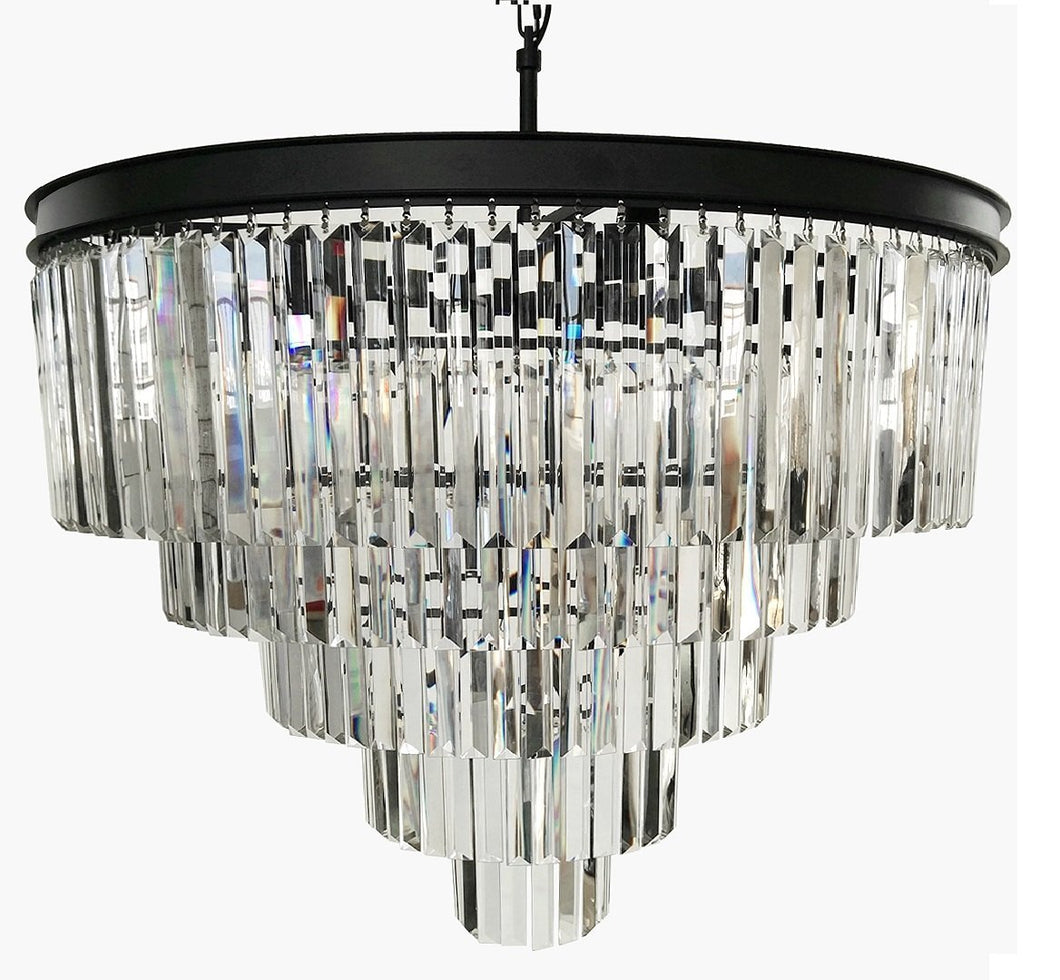 12 Lights Luxury Modern Crystal 