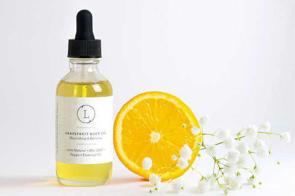 Natural Grapefruit body oil