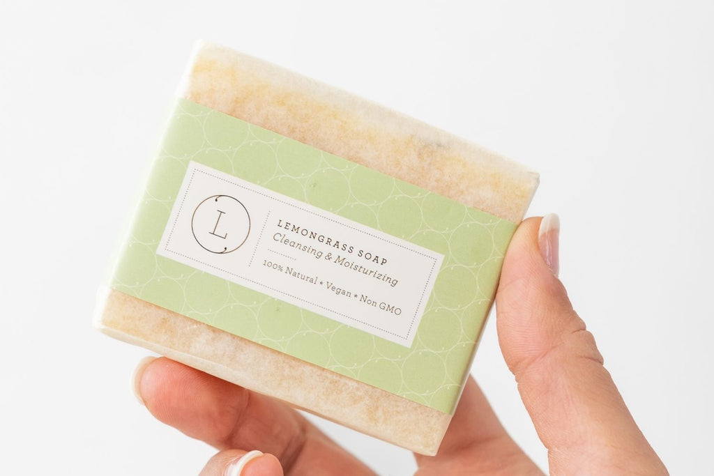 Lemongrass Natural Soap Bar, Handmade Body Soap Gift – Lizush