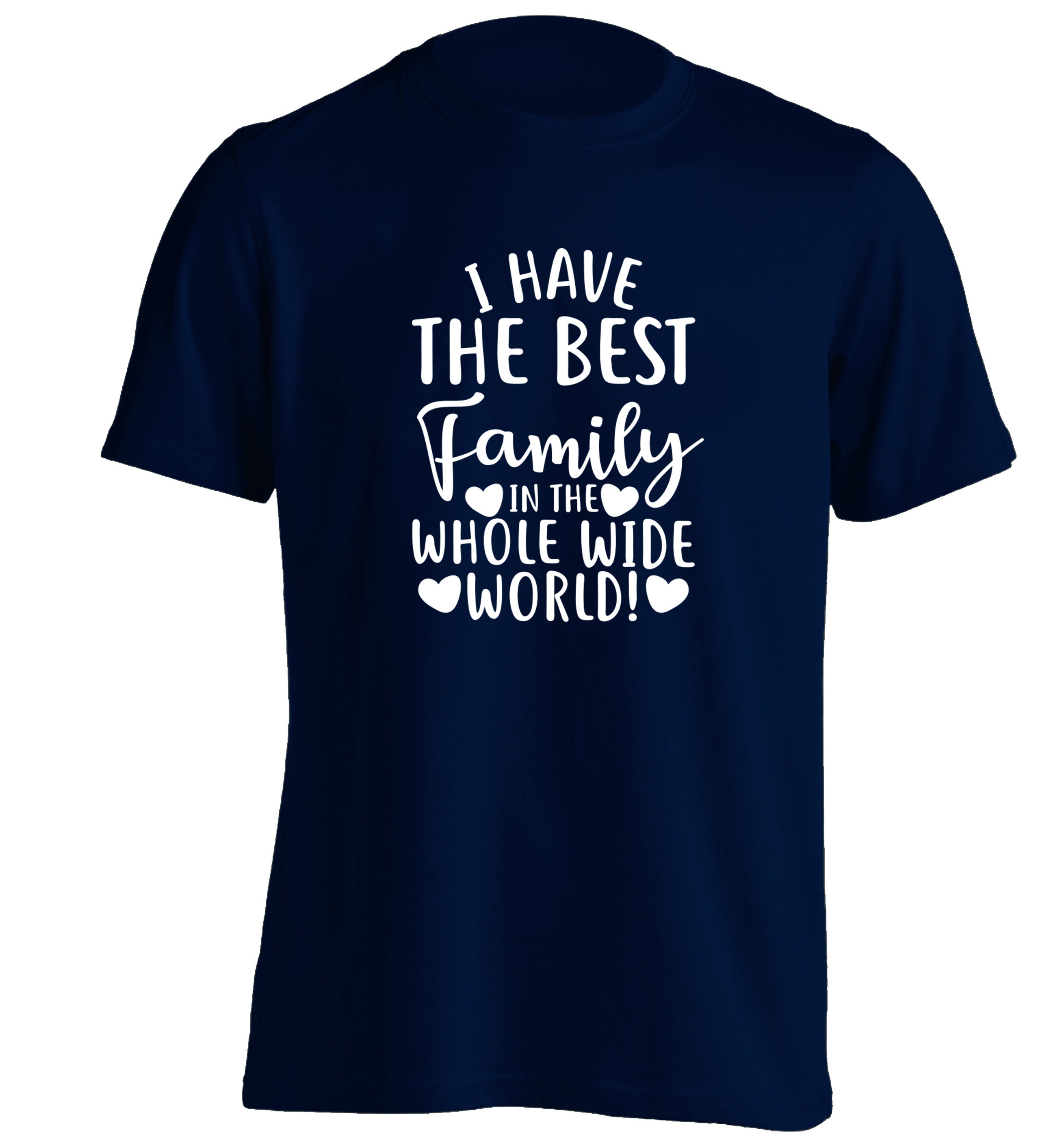 i have the best family in the world tshirt