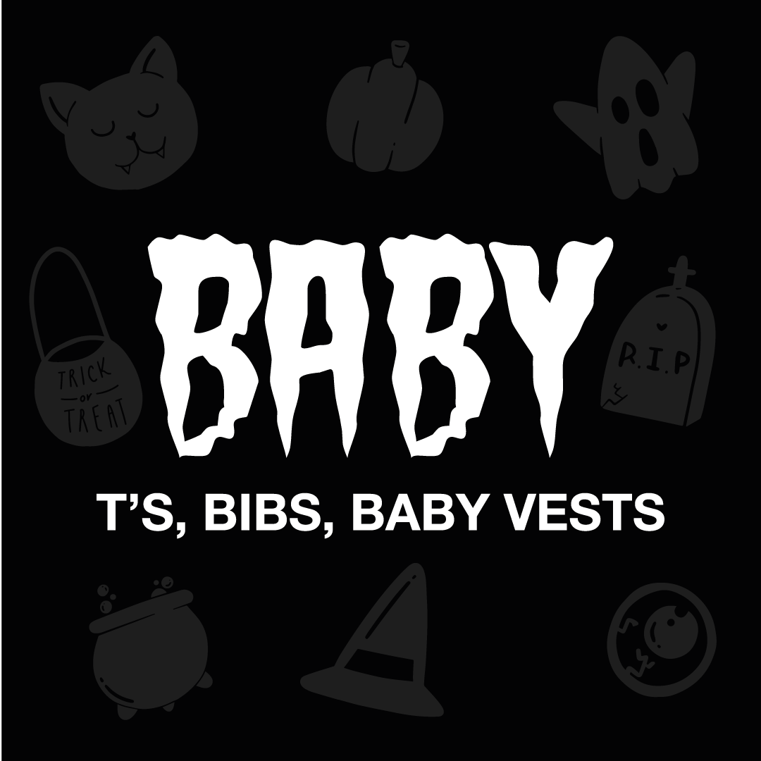 baby halloween clothing T-Shirts, bib and baby vests