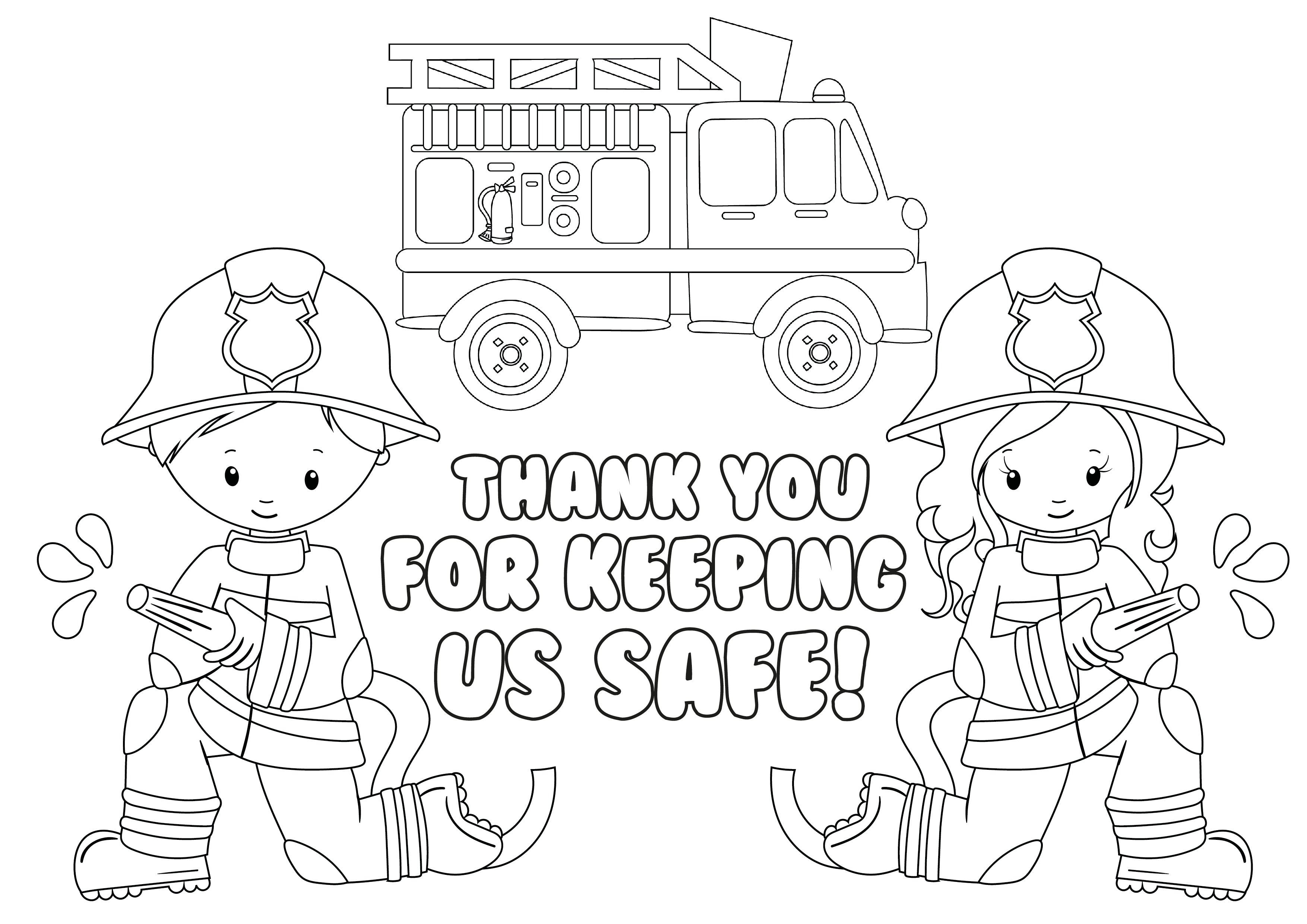 than you for keeping us safe firefighters free download