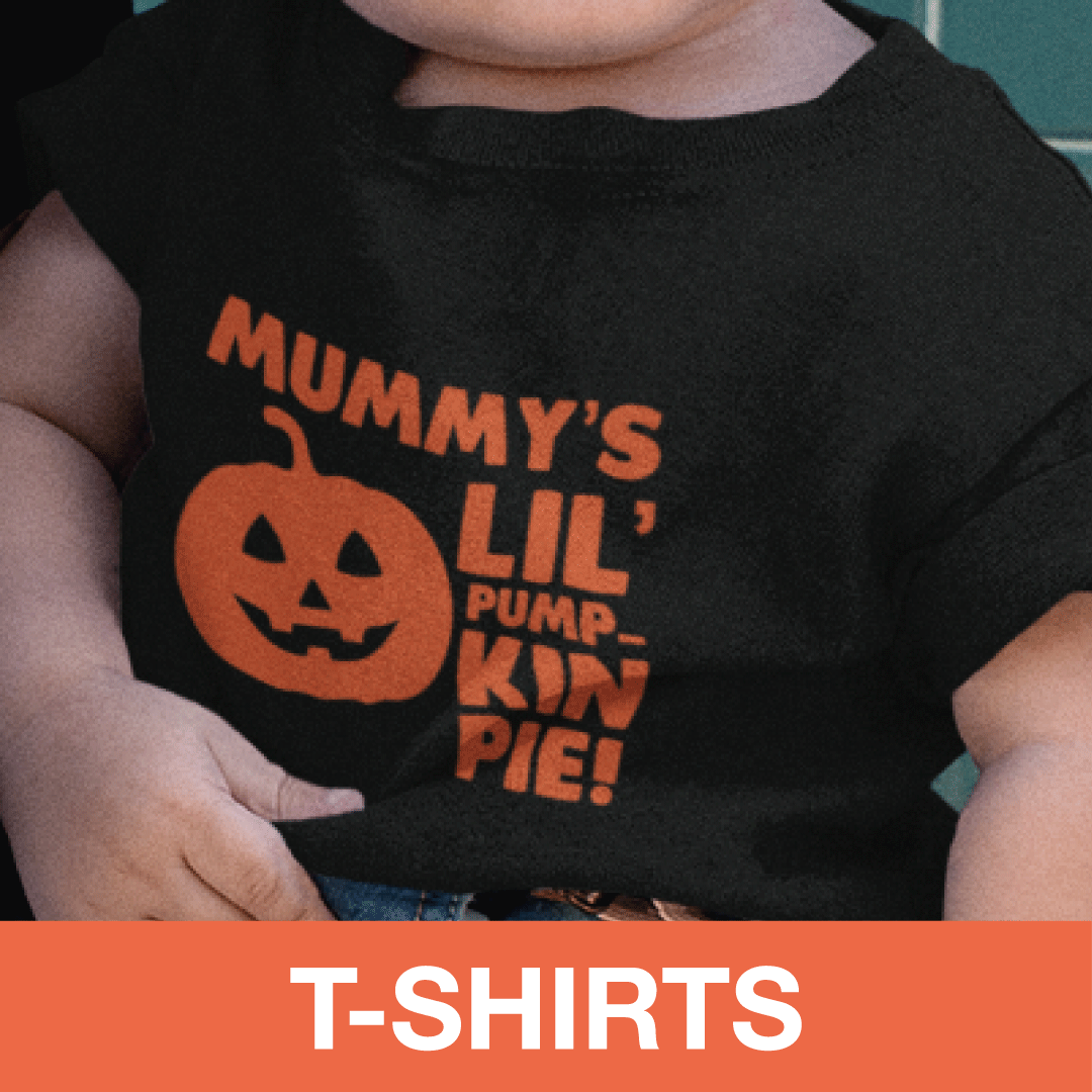 Halloween themed baby T-Shirts