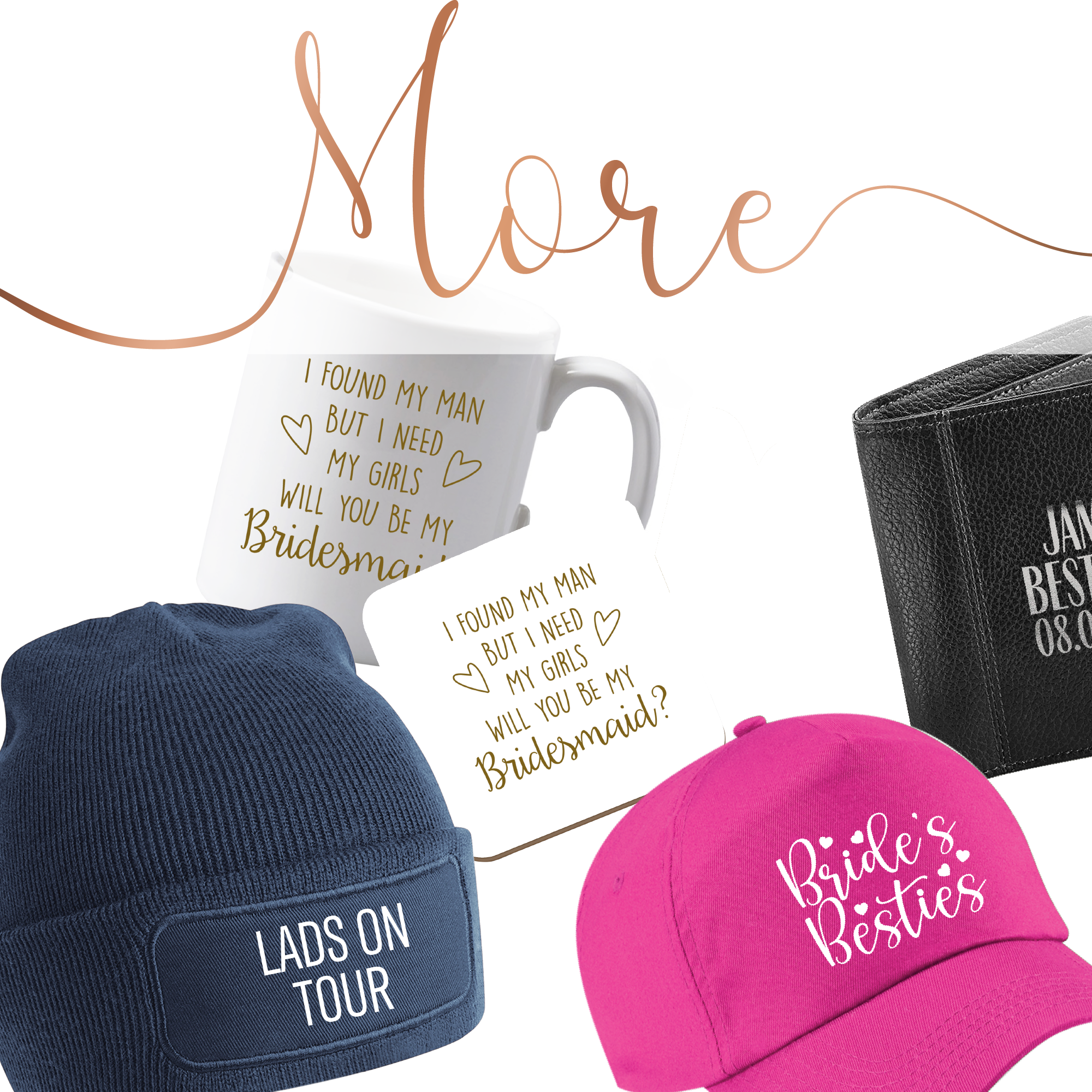 wedding themed hats best man gifts mugs and coasters