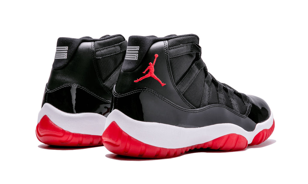 jordan 11 black varsity red white