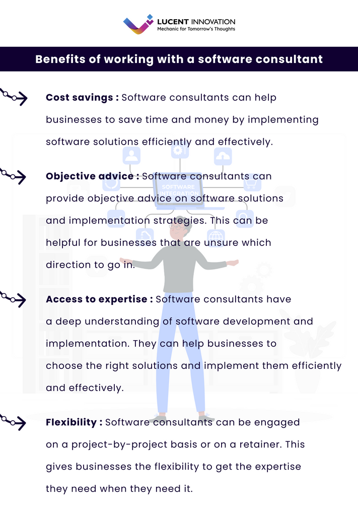 Benefits of software consultant points - Lucent Innovation
