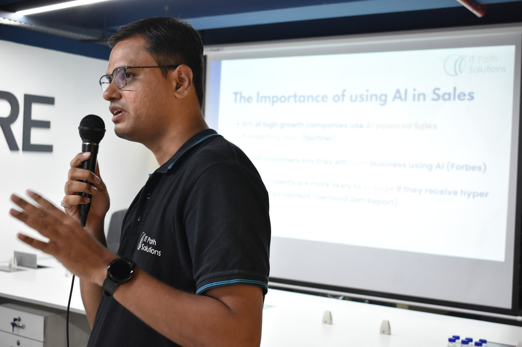 Nikunj Ganatra- Speaker of AI Sales Meetup