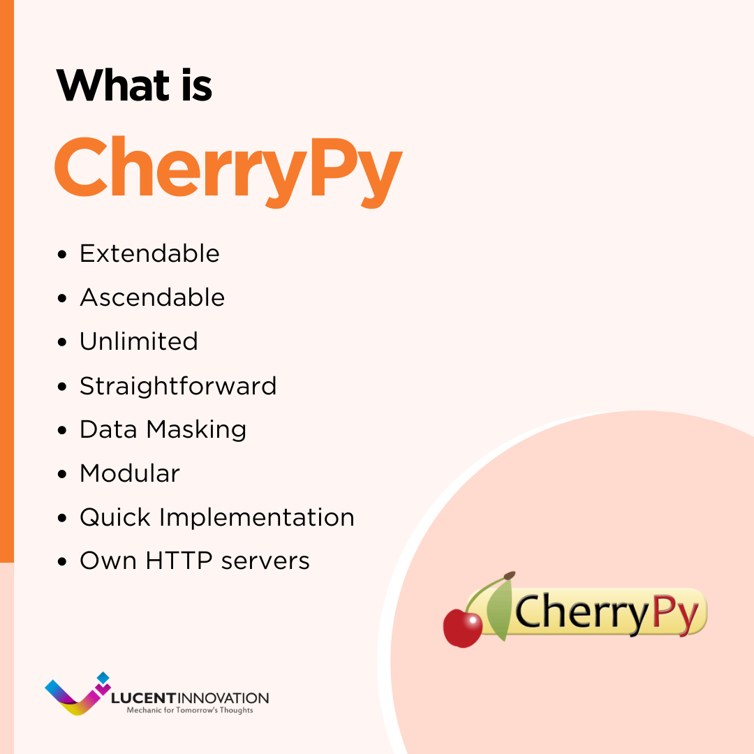 Features of Cherrypy