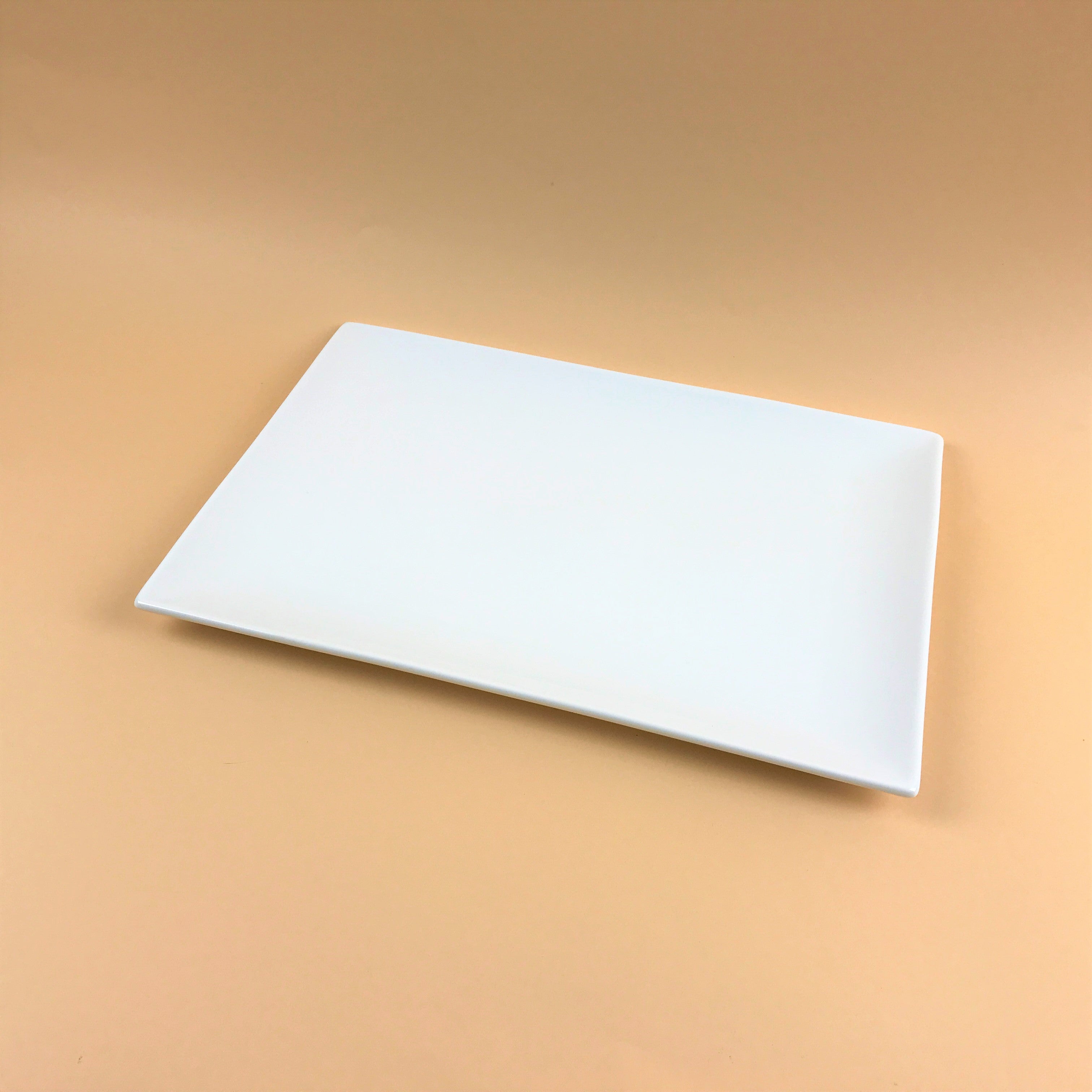 Heavy Duty Restaurant-Use White Square Plates in 6 sizes, 5 1/4 