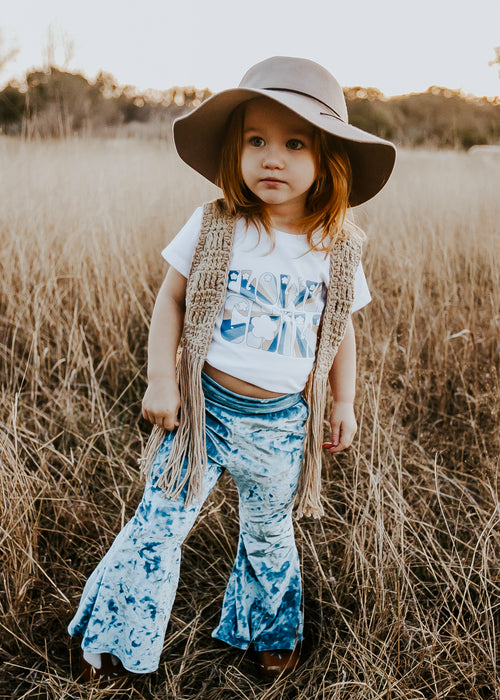 velvet bell bottoms baby