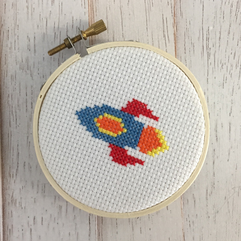 Mini Fox Cross Stitch Kit