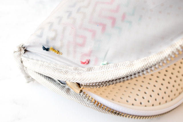 Medium Cross-Stitch Toiletry Bag