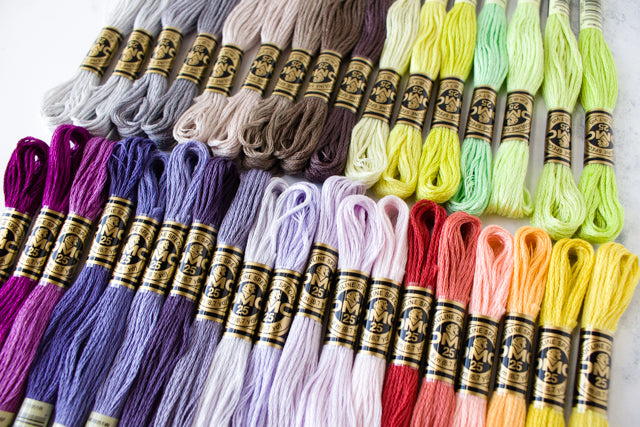 DMC Embroidery Floss Collection - 35 New Colors - Stitched Modern