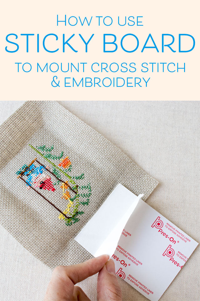 How to Frame a Cross Stitch Project: 3 Ways