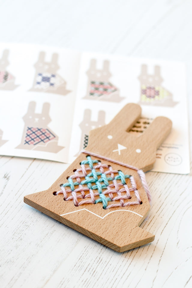 Introducing cross stitch kits for kids by Moon Picnic