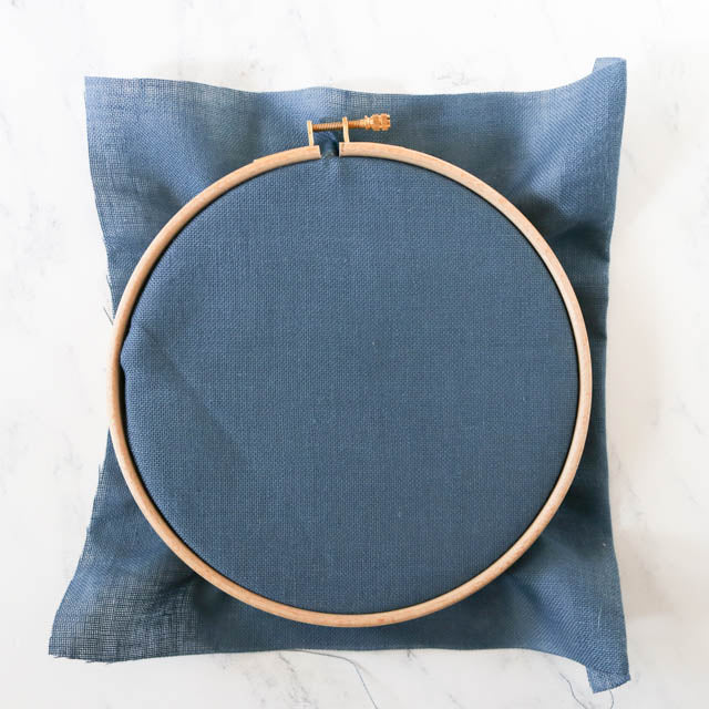 Embroidery hoop display options… is staining worth it? – Cry The Bird