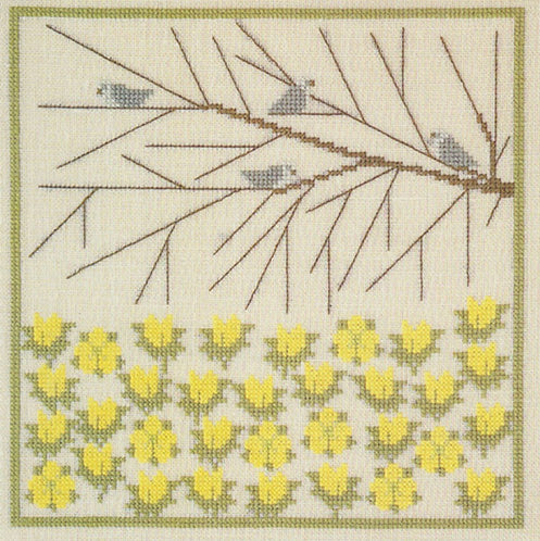 Harvest Grid Cross Stitch Kit – Lisa Congdon