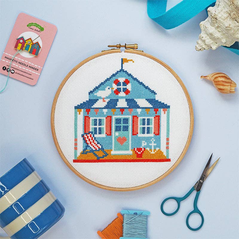 Needlemade Designs Friendship Cottage Project Bag - Cross Stitch Pattern -  123Stitch