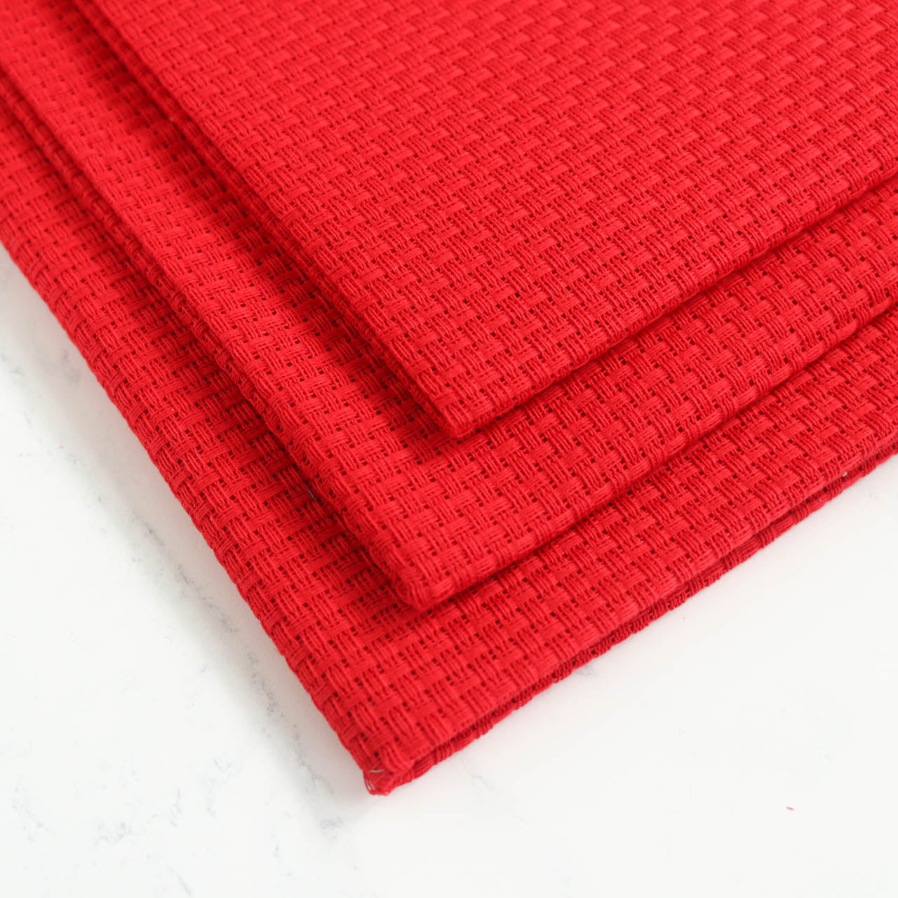 Cross Stitch Fabric Cross Stitch Fabric White/Black/Red 50X50cm 14 Count (14  CT) Aida Cloth (Color : See photo-12, Size : 14CT_50*50CM)