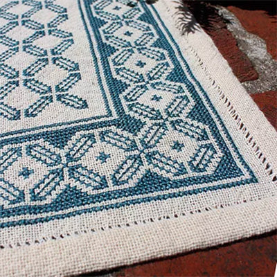 Mediterranean Folk Cross Stitch Kit Design 230 Table Mat