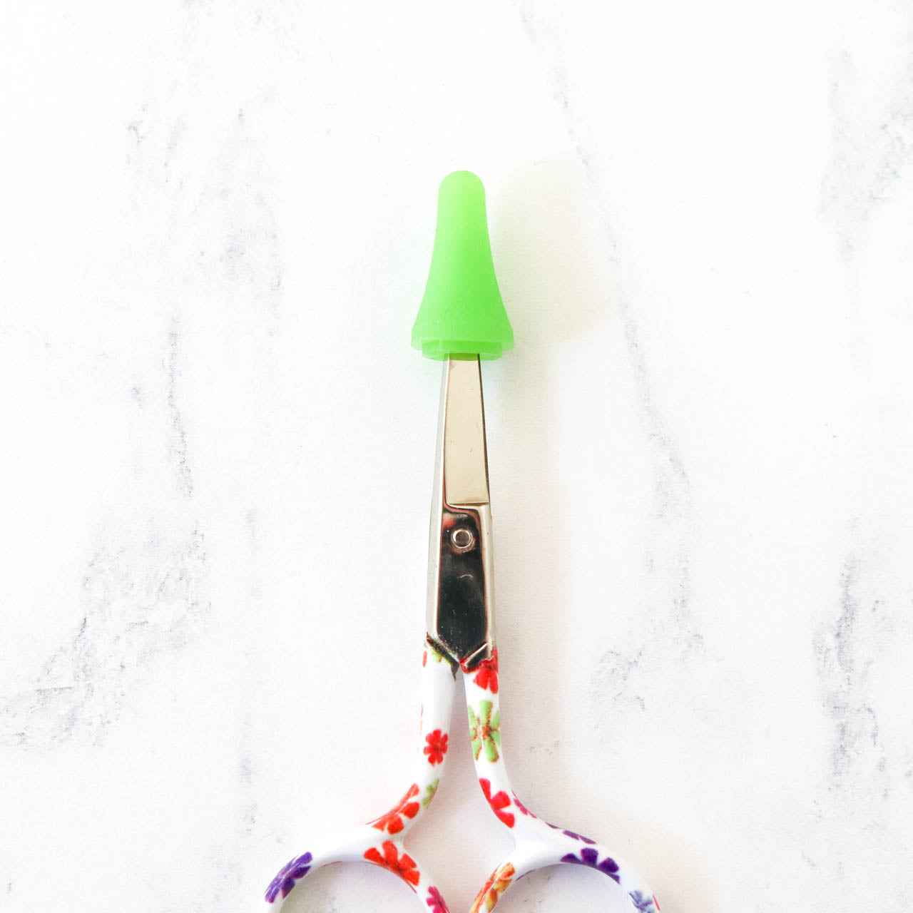 Polka Dot Embroidery Scissor Sheath - Stitched Modern