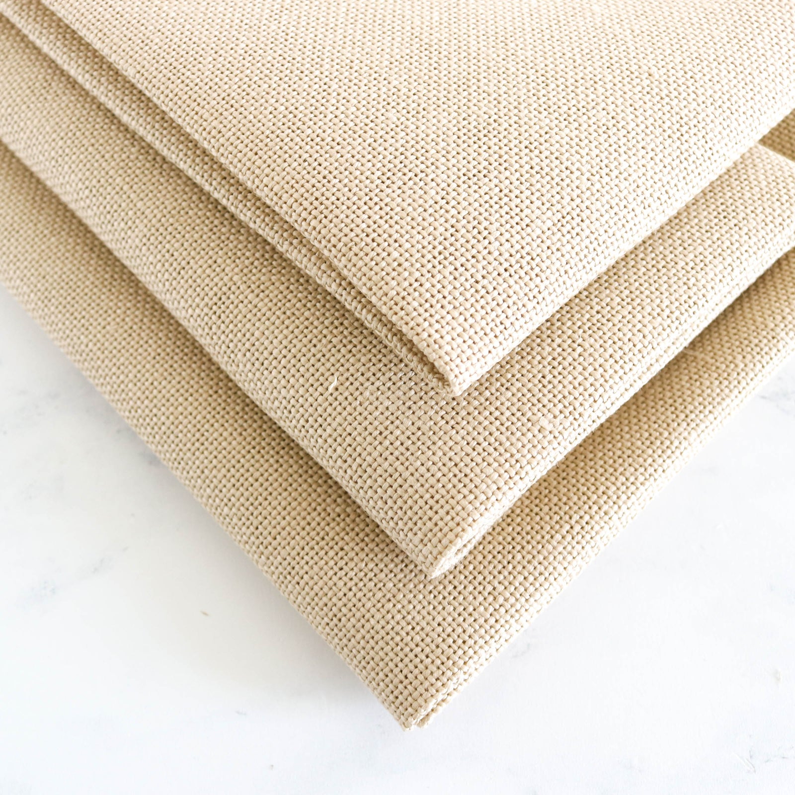Cashel White Linen Fabric - 28 count - Stitched Modern