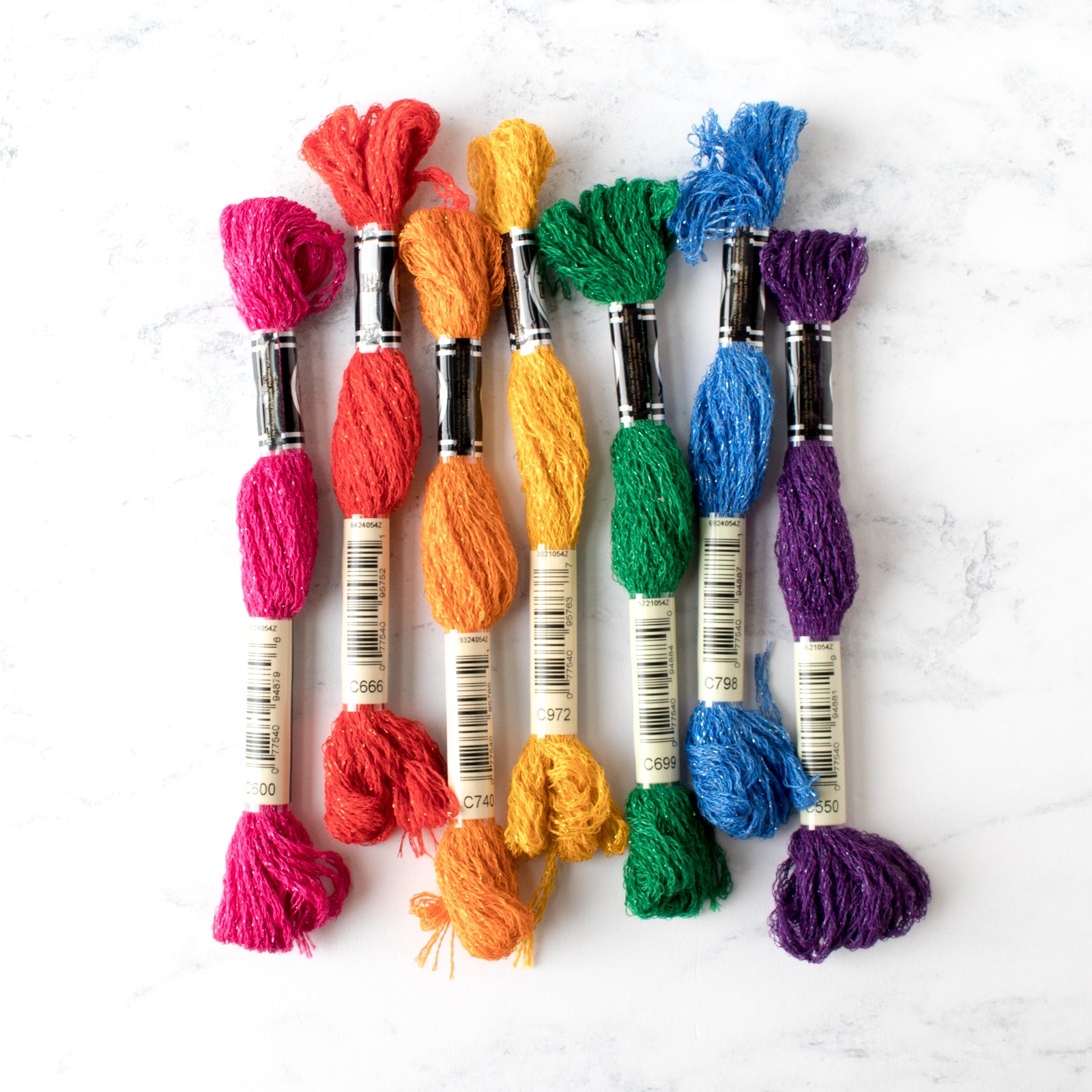 DMC Mouliné Étoile Embroidery Floss Collection - Set of 35 Colors -  Stitched Modern