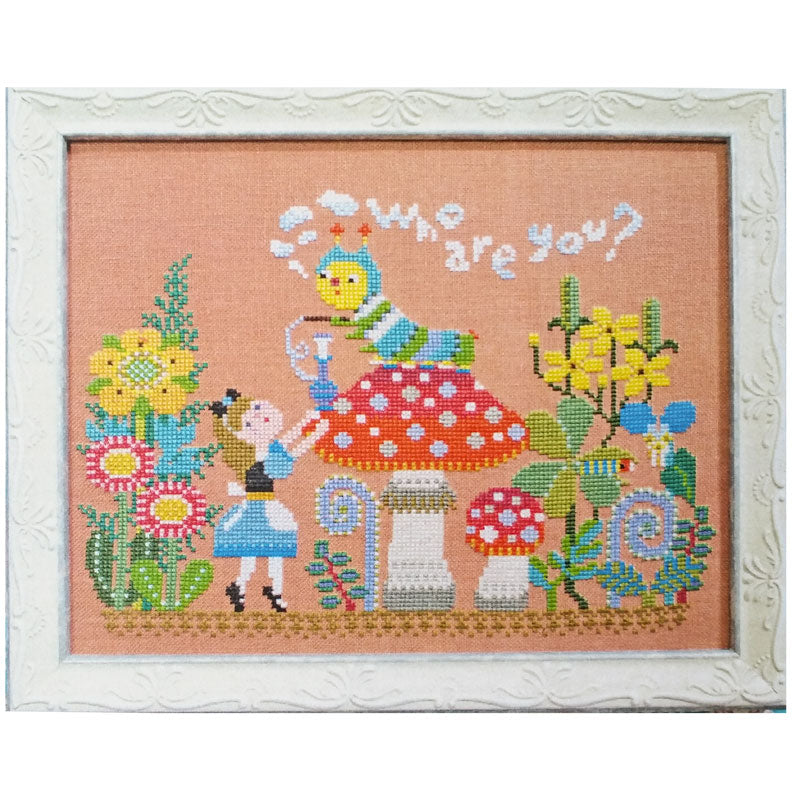 Alice in Wonderland Cross Stitch / Kitchen Stitch Pattern / Alice  Embroidery / Lewis Carol Stitch / Fairy Tale Pattern / Wonderland Stitch