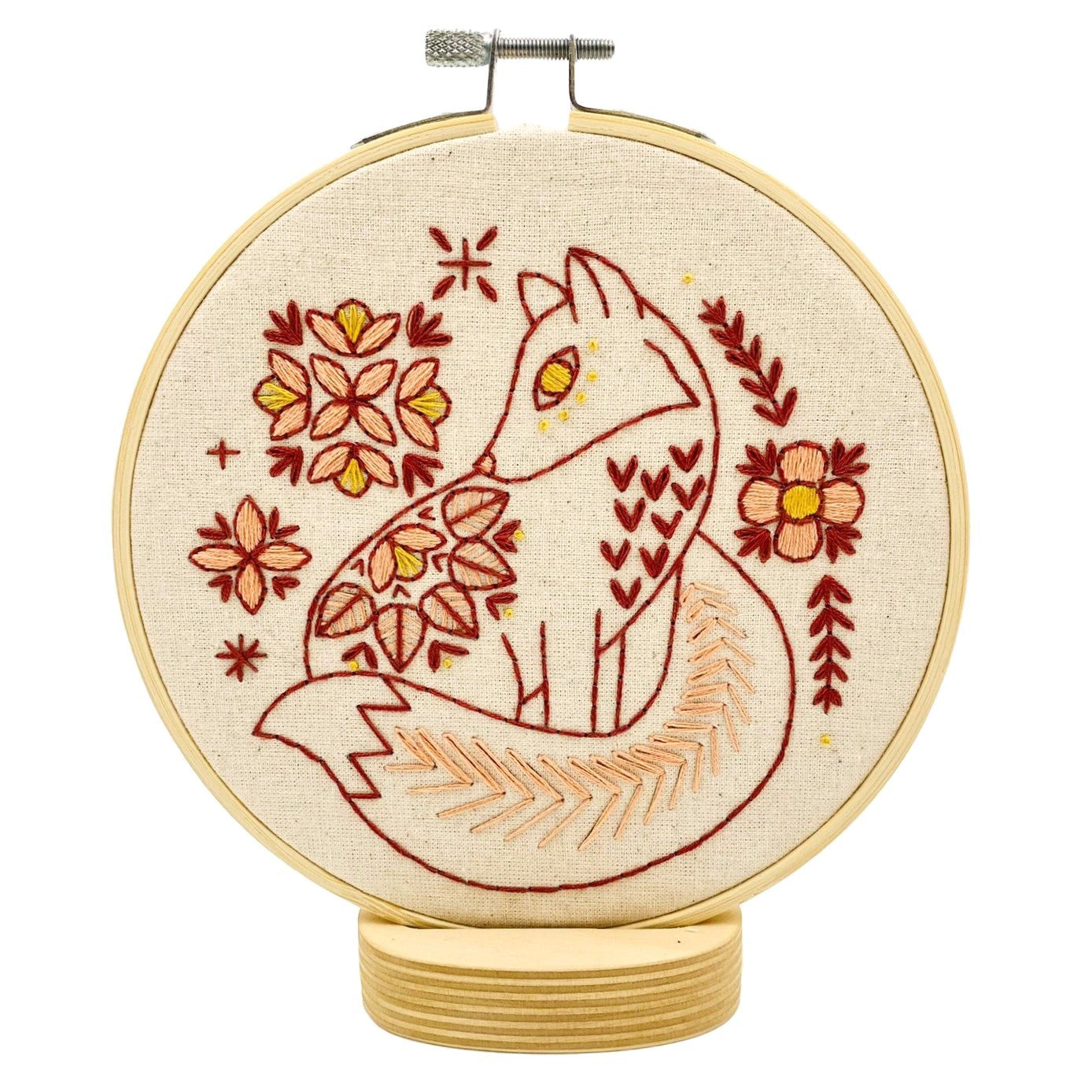 Hygge Reindeer Hand Embroidery Kit - Stitched Modern