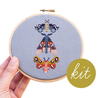 Mini Fox Cross Stitch Kit