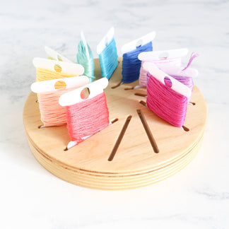 Embroidery Floss Organizer - One More Stitch - Stitched Modern