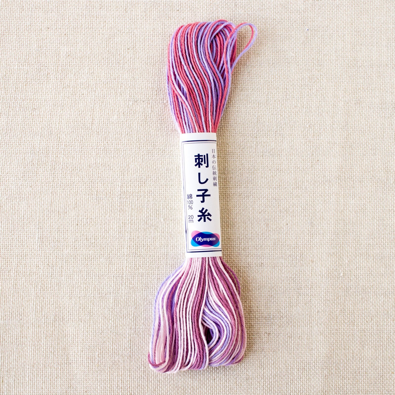 Sashiko Thread Strawberry Milk/Pink Heather - A Threaded Needle