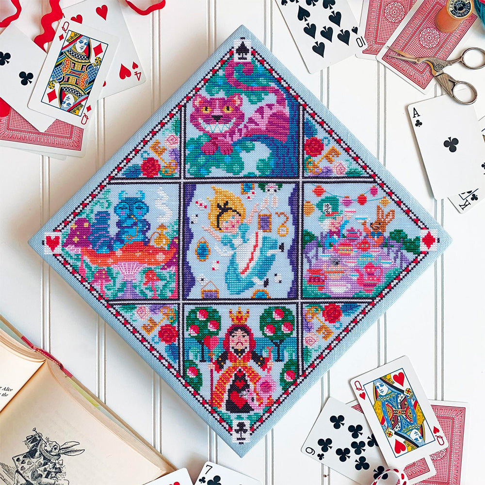 Alice in Wonderland Cross Stitch Pattern – Stitched Modern