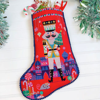 Scandi Hoops Mini Ornaments Cross Stitch Pattern