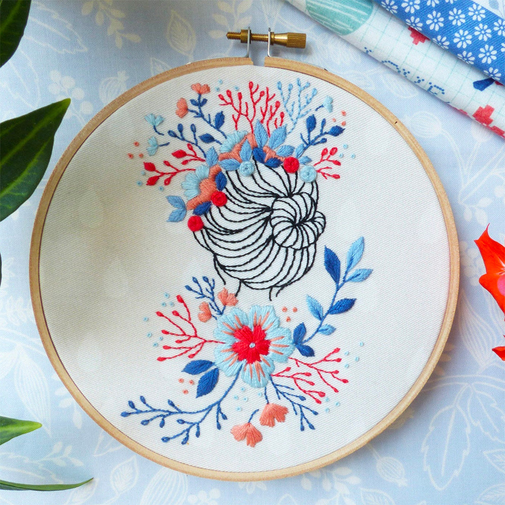 flower embroidery