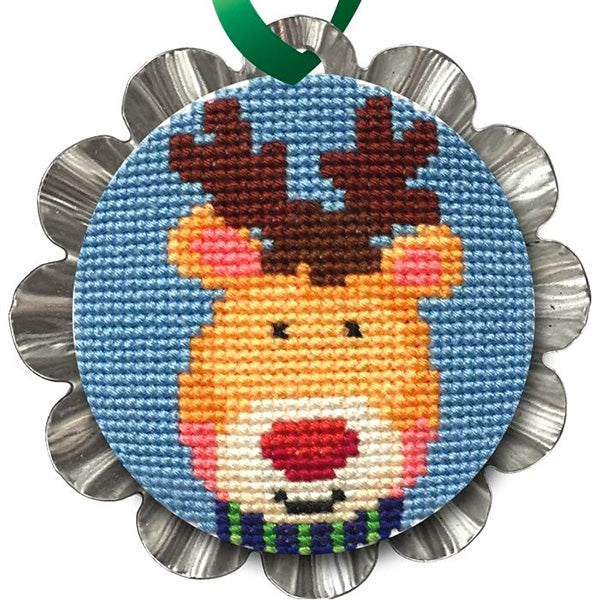 Rocking Horse Cross Stitch Ornament Kit - Stitched Modern