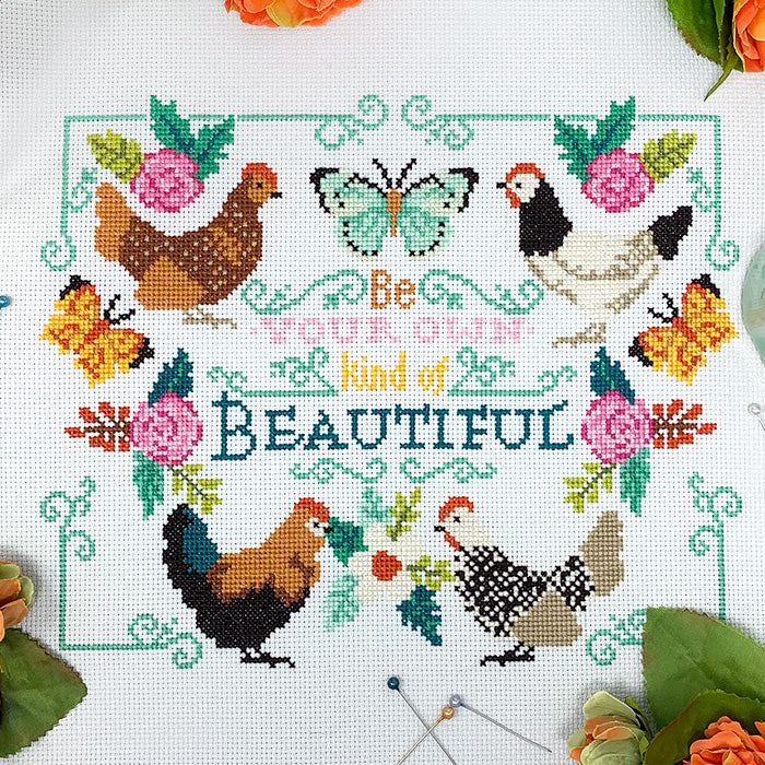 Modern Cross Stitch Kits Patterns Stitched Modern