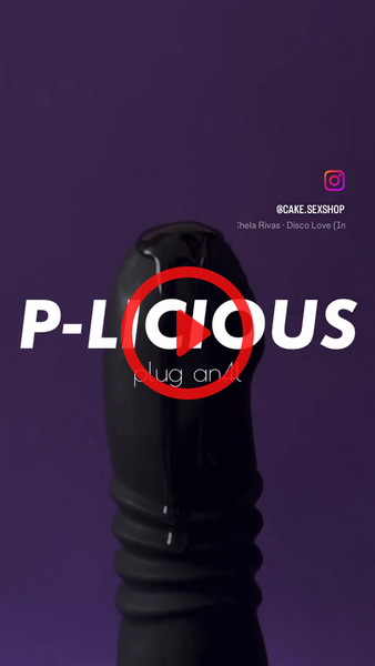 Plug anal con vibracion y empuje P-licious