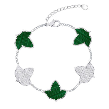 AKA 5 Ivy Malachite Bracelet