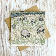 The Marsh Embroidery Card
