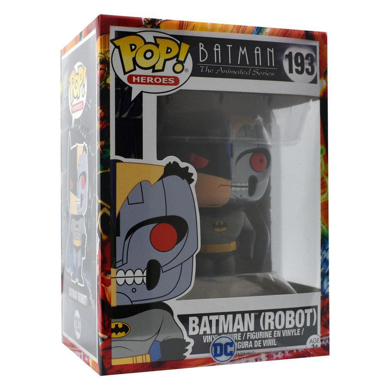 IN STOCK: Funko POP! Vinyl: DC: Batman Animated: BTAS Robot Batman #19 –  PPJoe Pop Protectors