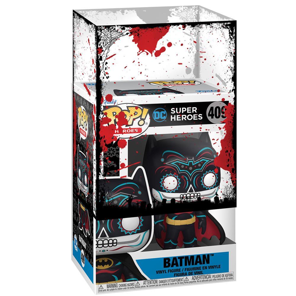 IN STOCK: Funko POP Heroes: Dia De Los DC - Batman with Halloween Slee –  PPJoe Pop Protectors