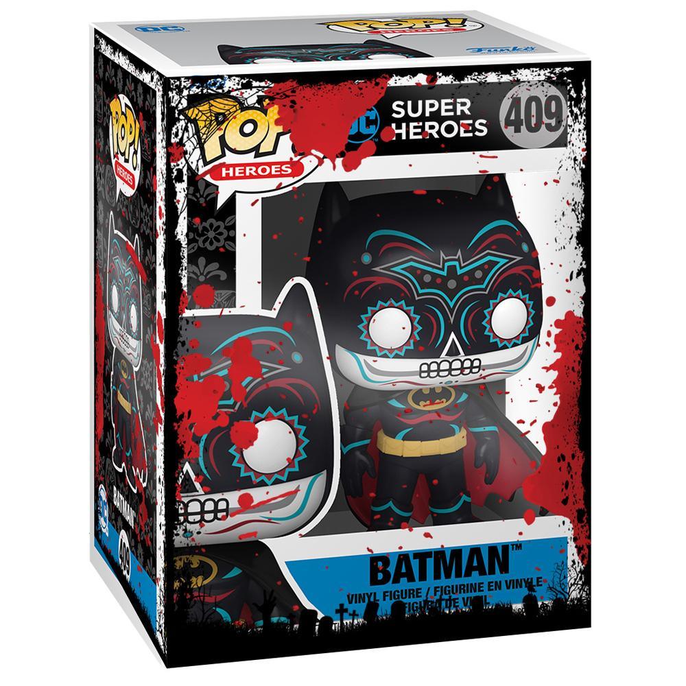 IN STOCK: Funko POP Heroes: Dia De Los DC - Batman with Halloween Slee –  PPJoe Pop Protectors