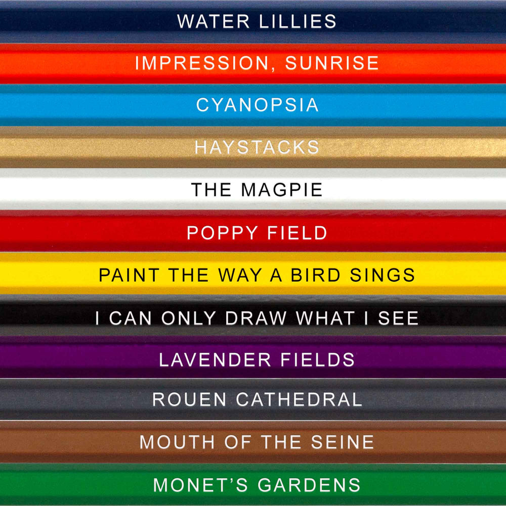 The Rolling Tones Colored Pencil Set for Fans of The Rolling Stones