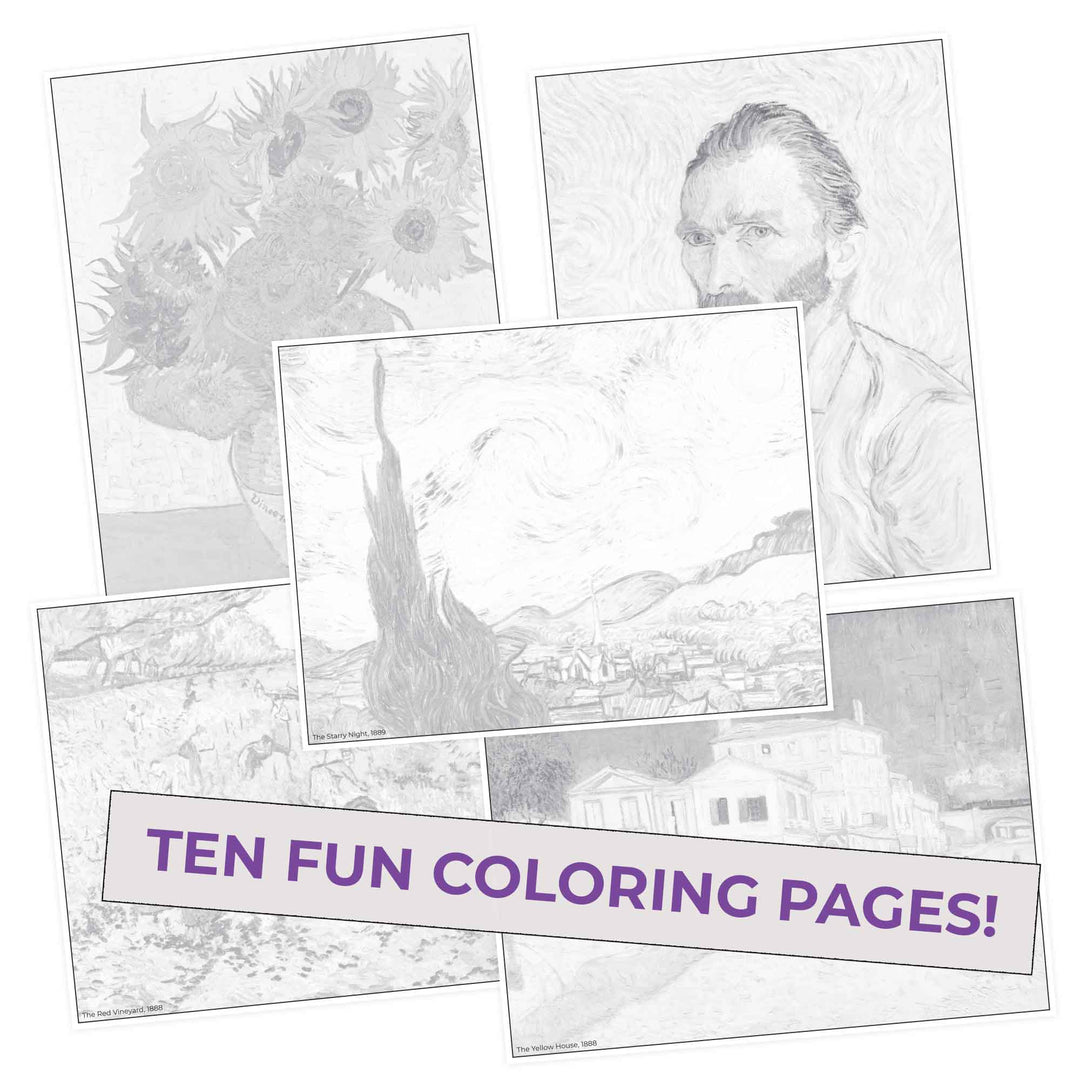 Monet Inspired Colored Pencil Art Gift Set - 'Monet Colors' – Pop