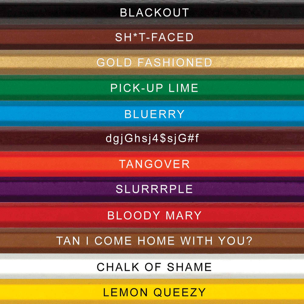 Foul language / Offensive Colored Pencils - 'Colorful Language' – Pop Colors